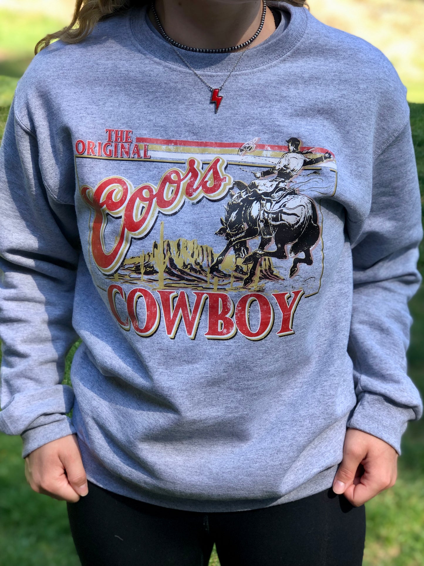 Coors Cowboy Crew Sweatshirt