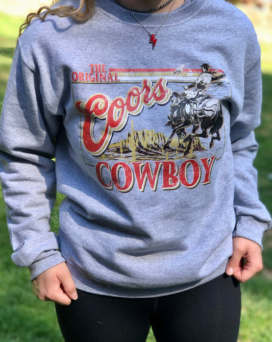 Coors Cowboy Crew Sweatshirt