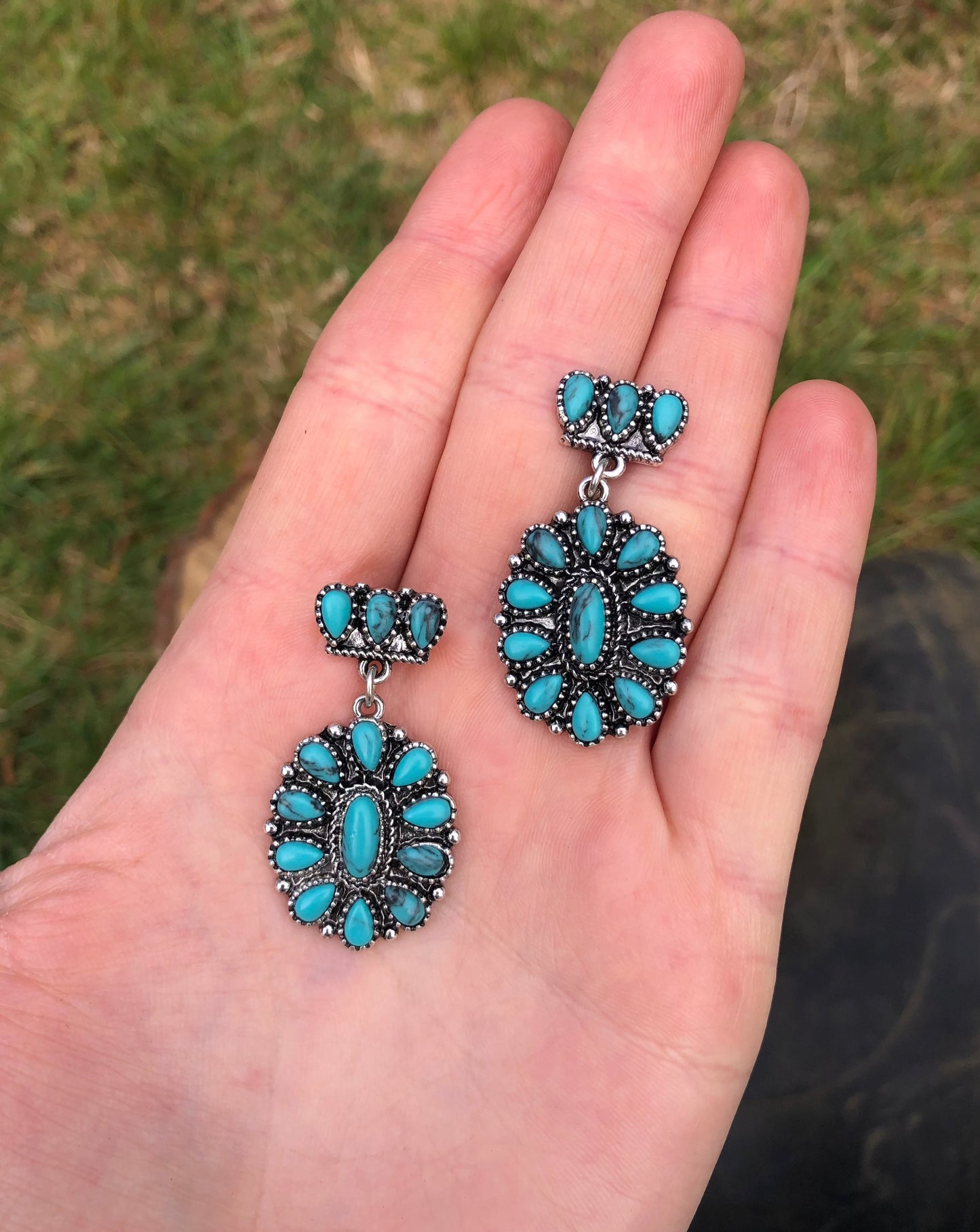 Turquoise Lost Glen Earrings