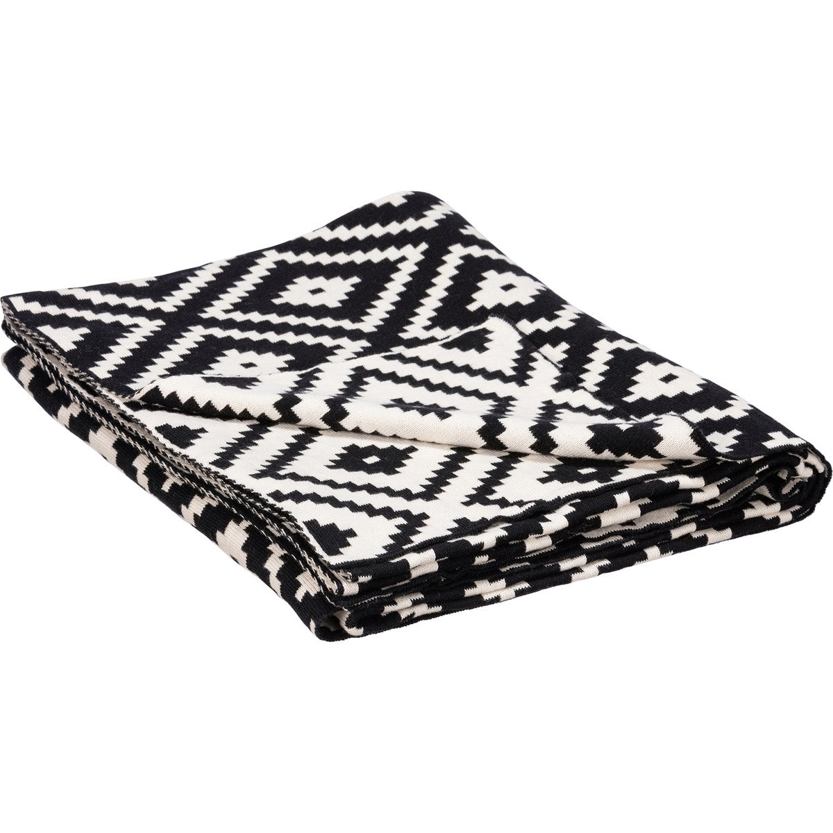 Black Diamond Throw Blanket