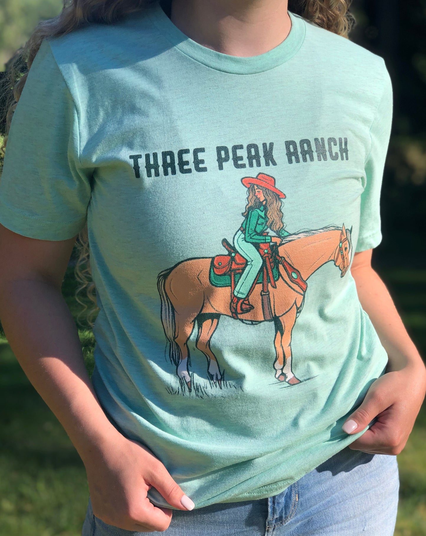 Three Peak Ranch Horse T-Shirt