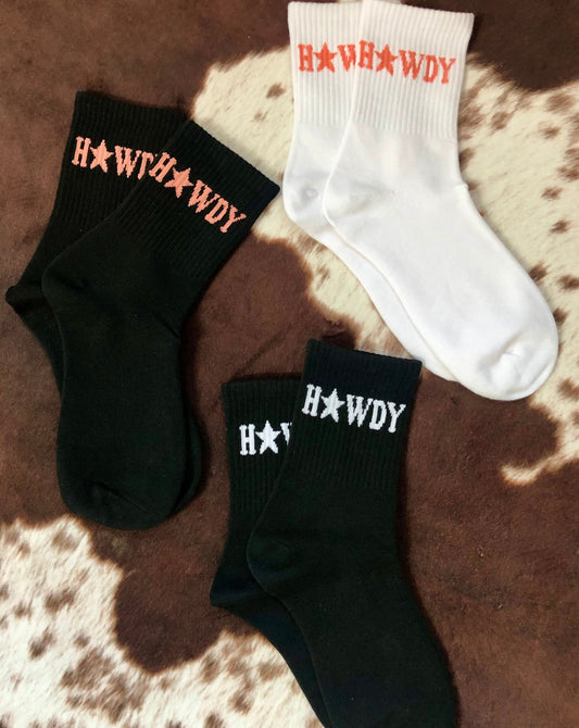 Howdy Crew Socks