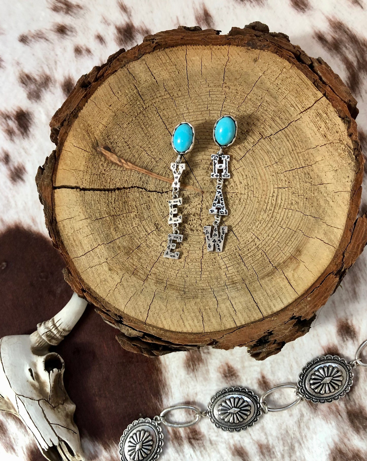 'Yeehaw' Drop Earrings