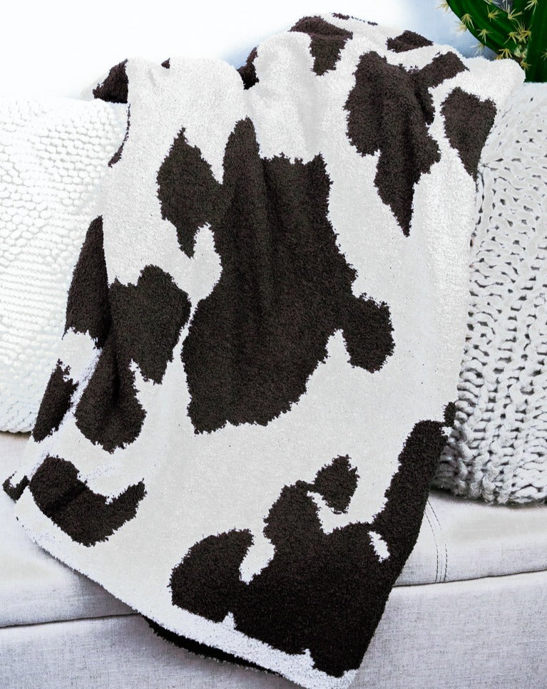 Brownie Cow Blanket